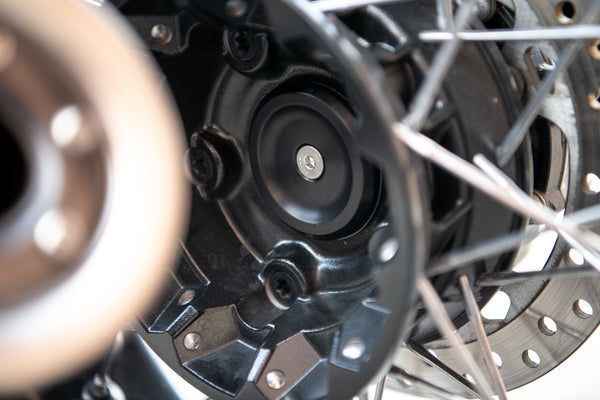 Analog BMW RnineT Dished Axle Plugs