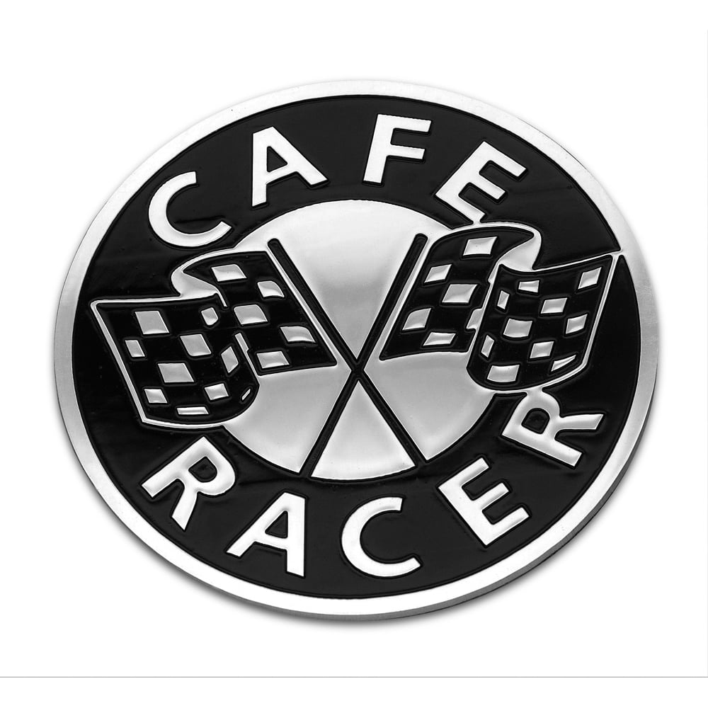 Cafe Racer Badge Billet emblem