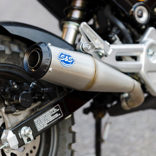 S&S Slip-On exhaust for 2022-Up Grom