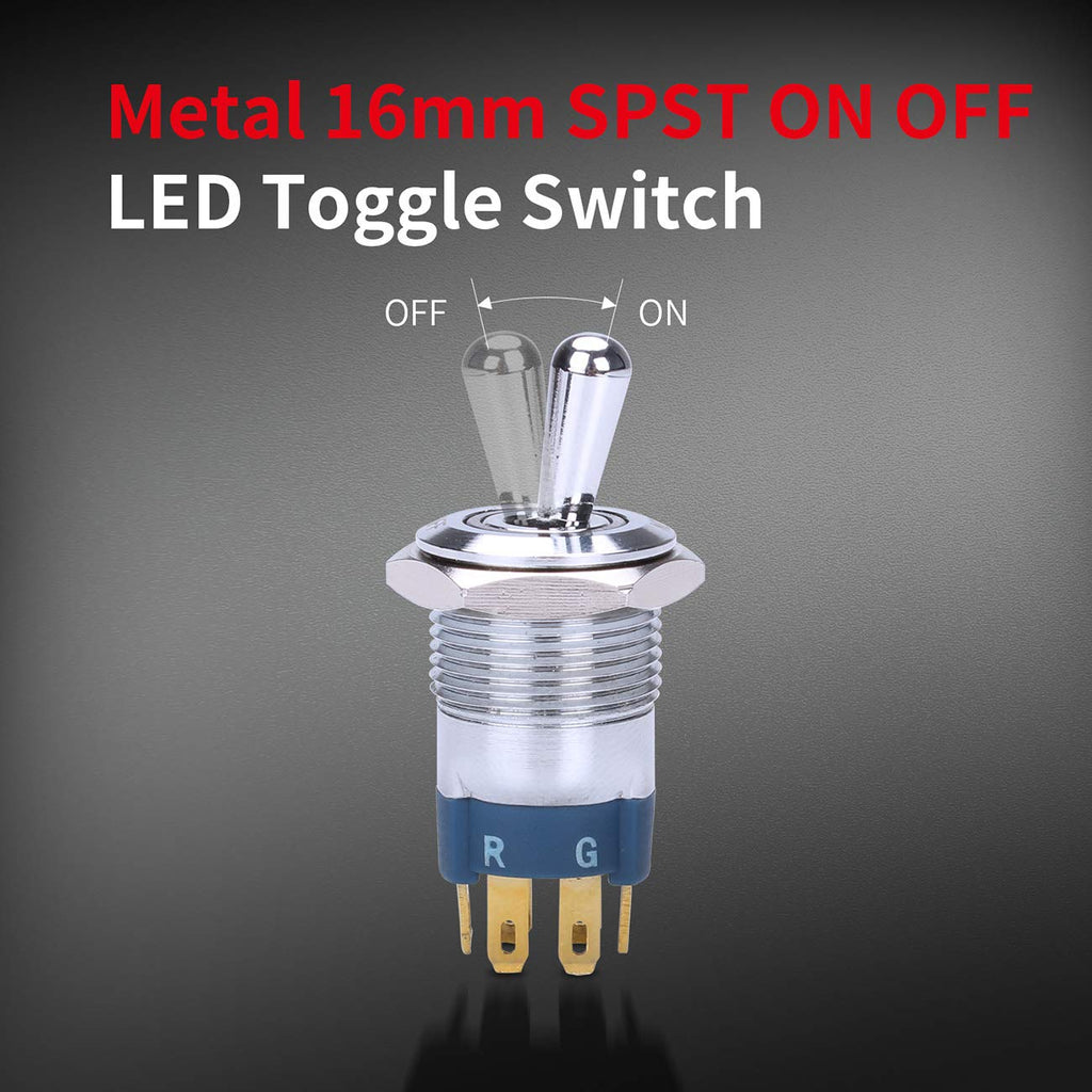 On/ Off toggle lighted switch – Lossa Engineering