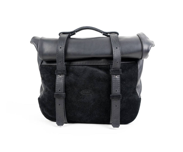 Baak Large Leather Roll Top Pannier