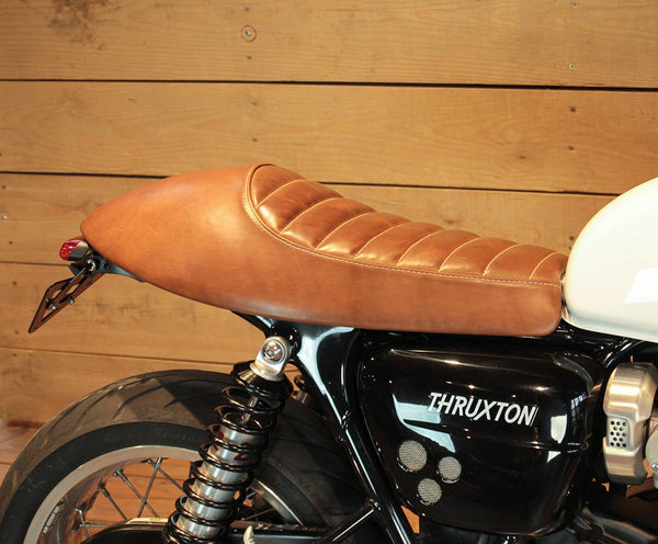 Baak Racer Leather Seat for Triumph Thruxton 1200