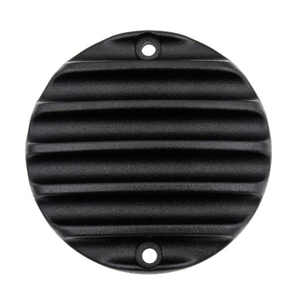 Motone Points Clutch Cover/ Badge - Finned/ Ribbed