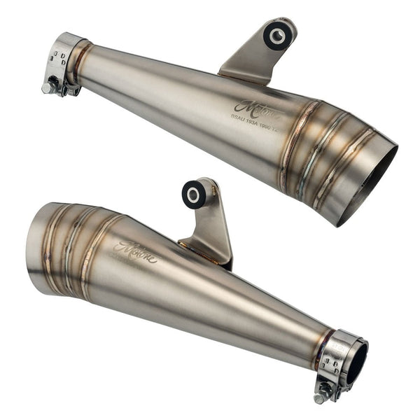 Motone ODIN - Exhaust System - Triumph Street Twin 900 - GP Style Race Cans