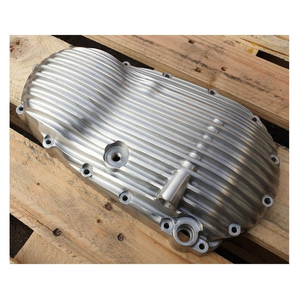 Motone Ribbed Clutch Side Engine Cover for Triumph LQ