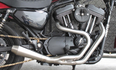 Harley 2 into 1 stainless exhaust
